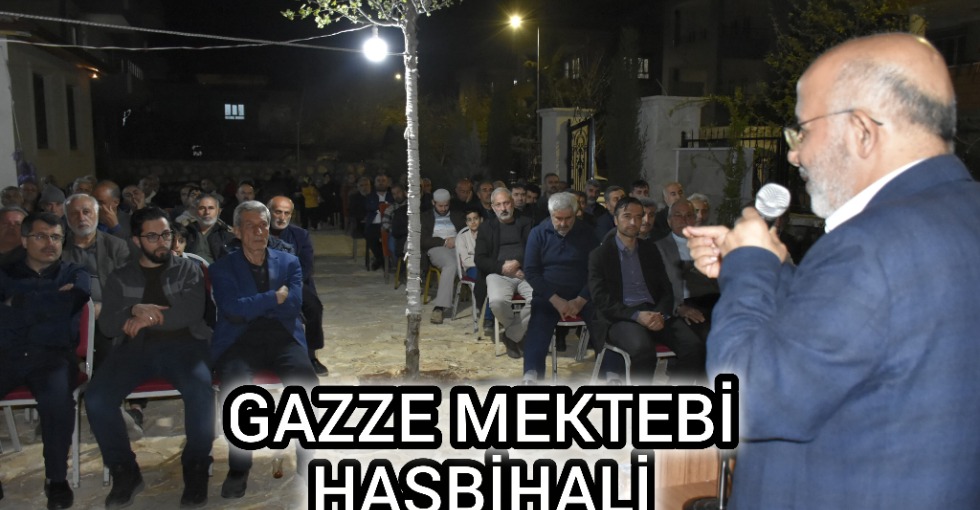 GAZZE MEKTEBİ HASBİHALİ 
